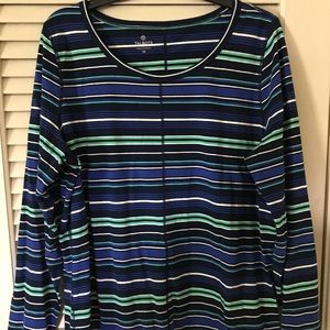 🌼 Striped Talbots Top 🌼 NWOT